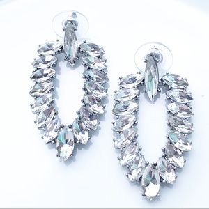 Exquisite Marquise Genuine Crystal Drop Earrings
